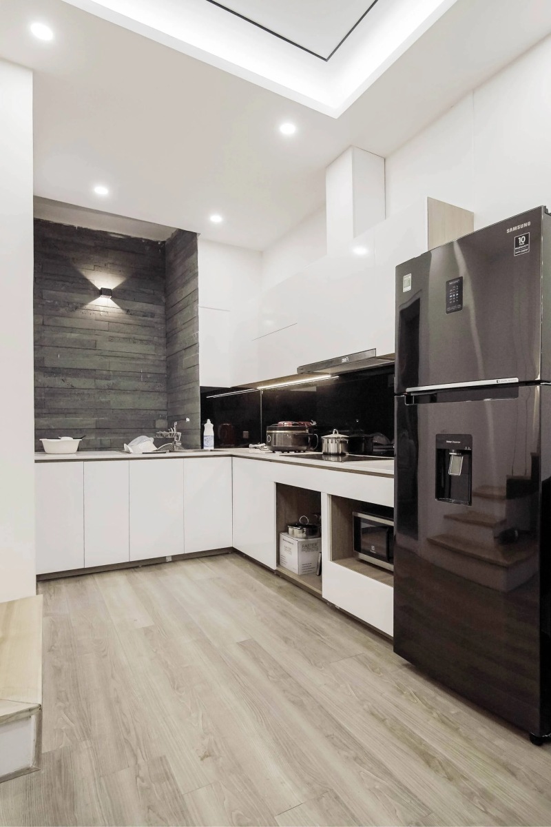 Hình ảnh phòng bếp sau cải tạo