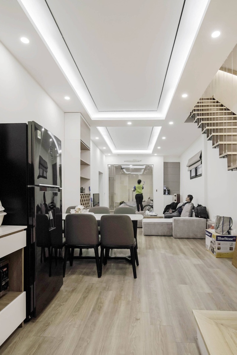 Hình ảnh phòng khách sau cải tạo