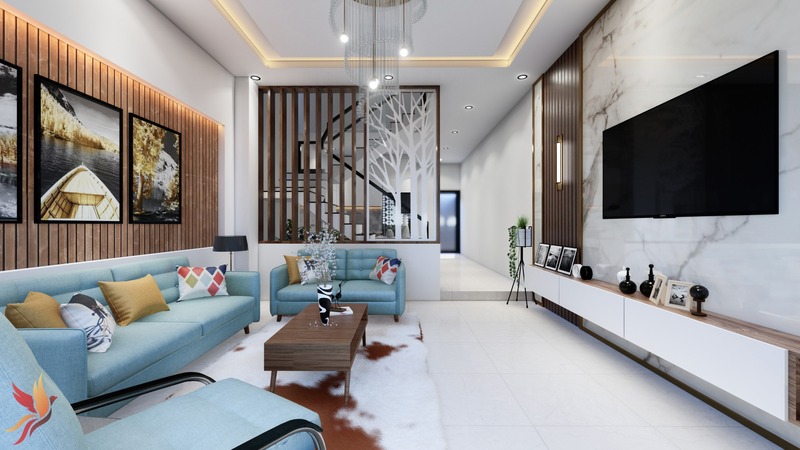 Không gian sống hài hoà sống hài hoà được tạo nên bởi sự cân bằng màu sắc, ánh sáng và cách bài trí bố cục
