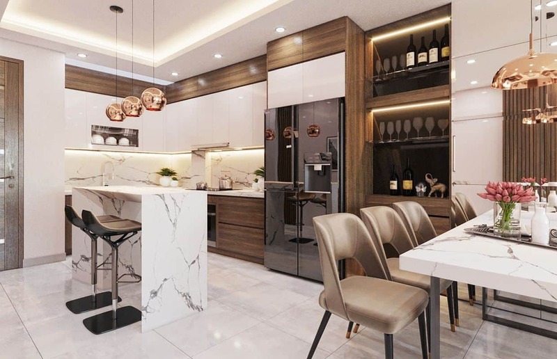 Quan niệm phong thuỷ truyền thống cho rằng, nhà bếp là trái tim của ngôi nhà - nơi bắt nguồn của hạnh phúc
