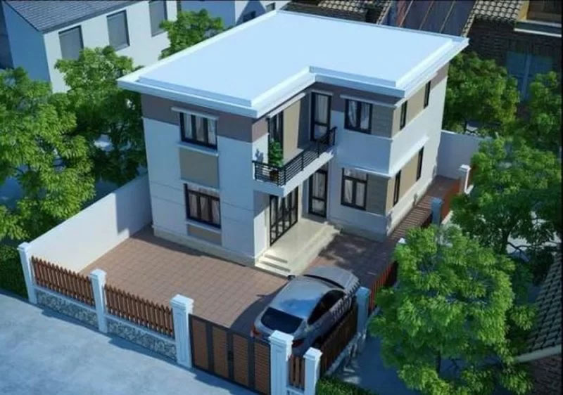Cải tạo nhà 2 tầng hình chữ L với 5 bước cơ bản