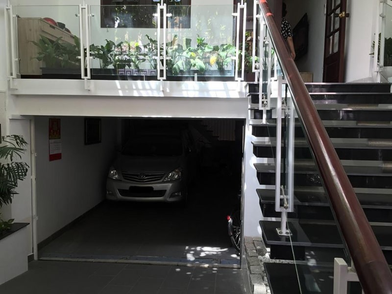 Nhà phố thông thường chỉ có 1 tầng hầm