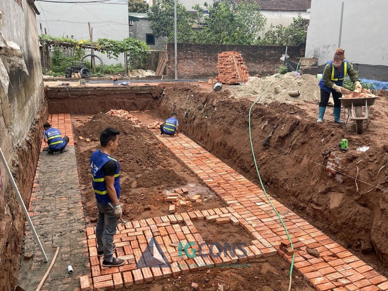 Nhà thầu IGcons thi công phần móng công trình