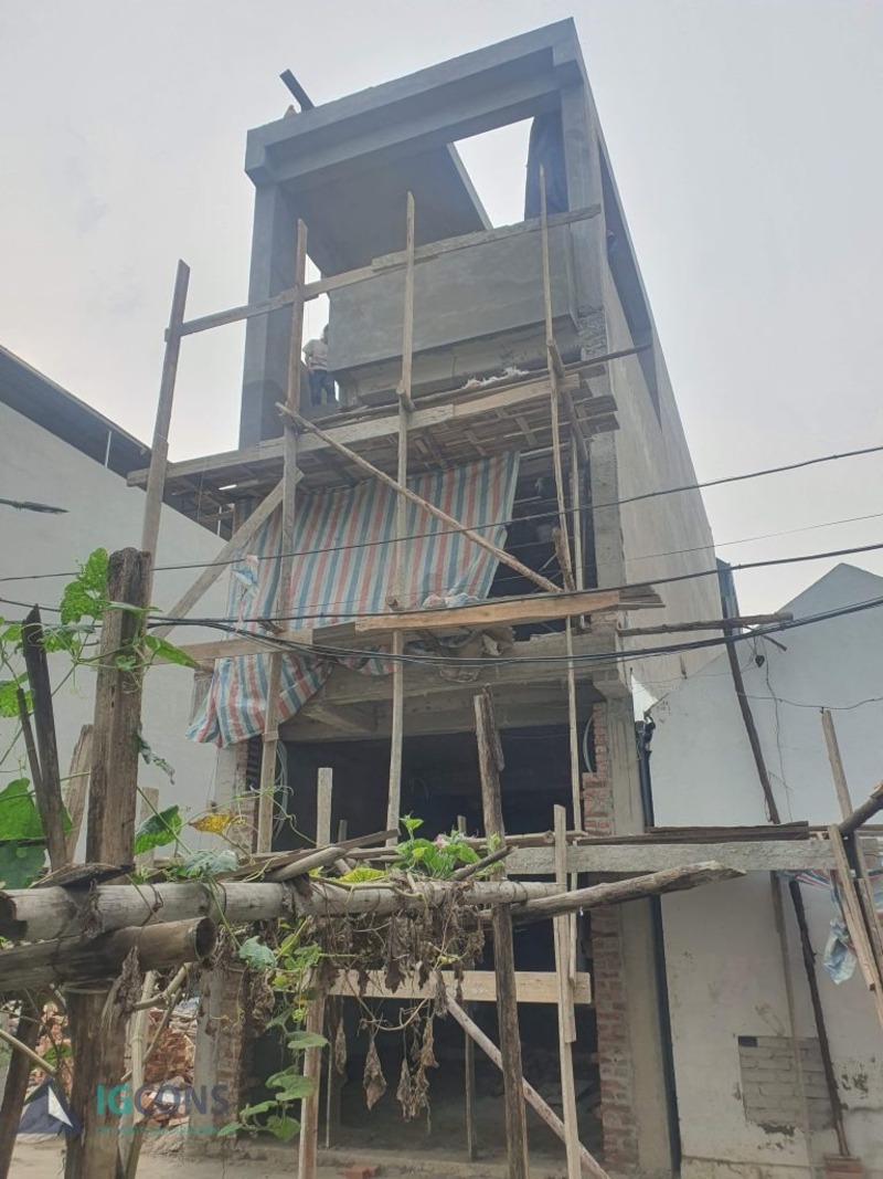 Công trình sau khi hoàn thiện cơ bản các hạng mục xây thô