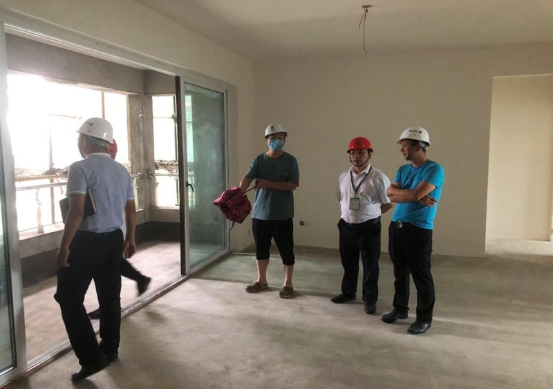 Nhà thầu và chủ nhà trong giai đoạn nghiệm thu - bàn giao công trình nhà phố