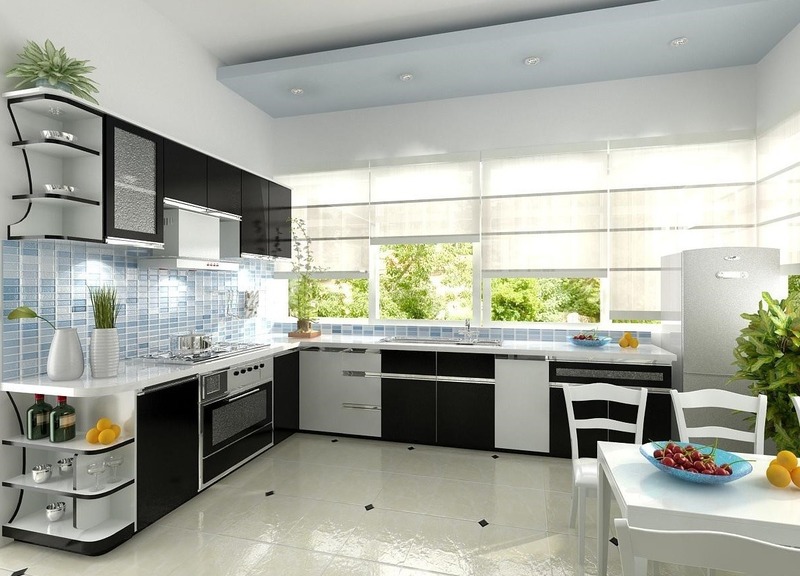 Với phòng bếp được trang bị đầy đủ tủ bếp, ốp đá mặt bàn bếp, đảo bếp, bộ bàn ghế ăn thì chi phí đầu tư sẽ dao động từ ~ 2.000.000 - 10.000.000 VND/m2